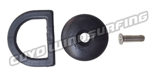 Imagen 5 de 6 de Kit X6 Repuesto Atalona Pastilla Estribo Plástico Para Kayak