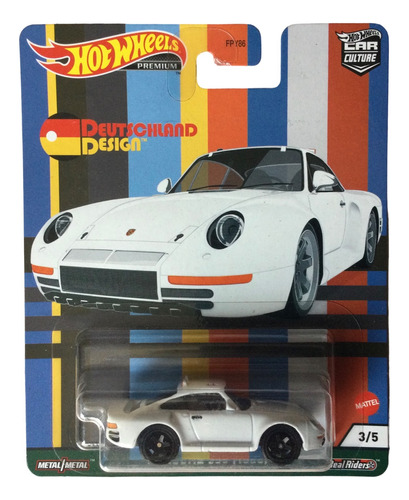 Hot Wheels Premium 3/5 Deutchland Design 1986 Porsche 959