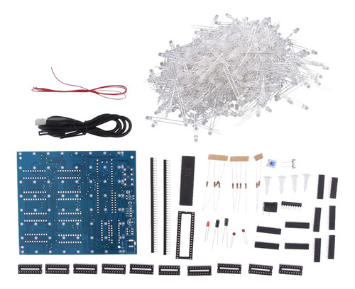 Diy 3d8 Led *8*8 8 Kits/junior Gift Apoya Arduin