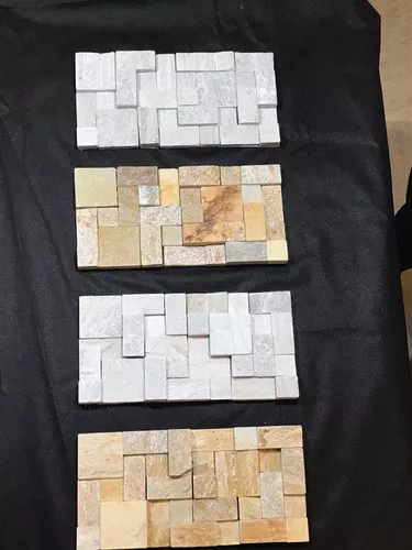 Mosaico De Pedra São Tomé Branca 3x3; 3x6; 6x6 cm - EcoMiner Pisos