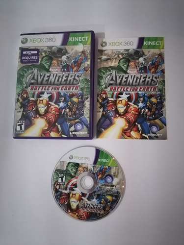 Kinect Marvel Avengers Battle For Earth Xbox 360 
