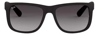 Óculos De Sol Feminino E Masculino Justin Classic Preto Ray-ban