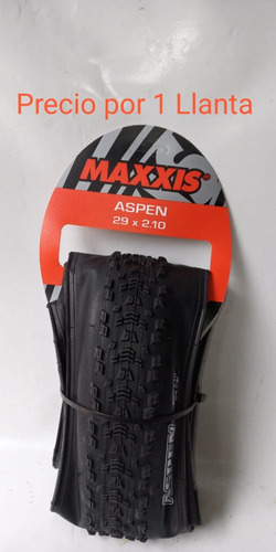 Llanta Mtb Maxxis Aspen 29*2.10. Plegable En Kevlar 60 T P I