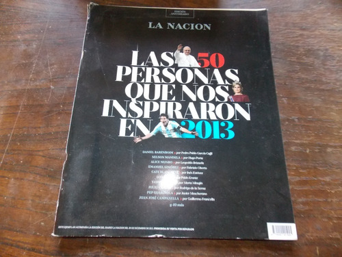 Revista La Nacion Edicion Aniversario 20/12/2013