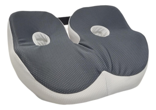 Cojín De Espuma Viscoelástica Para Silla, Almohadilla Gris