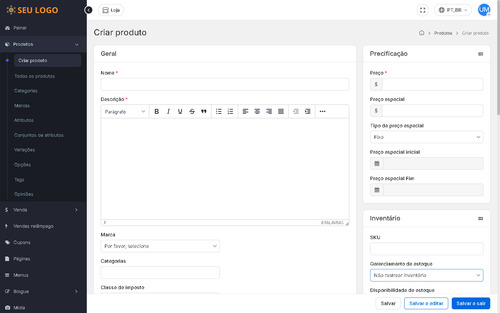 Sistema Para Loja Online Cms