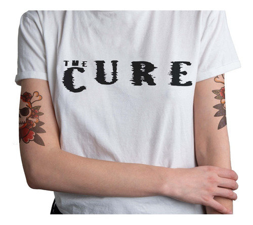 Polera The Cure Hombre Mujer Banda Rock Metal Pop 2