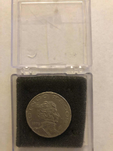 Moneda 5 Pesos Mexicanos 1976