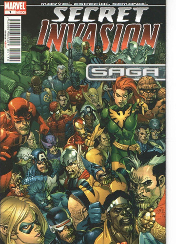 Comic Marvel Secret Invasion Saga Prologo Español 