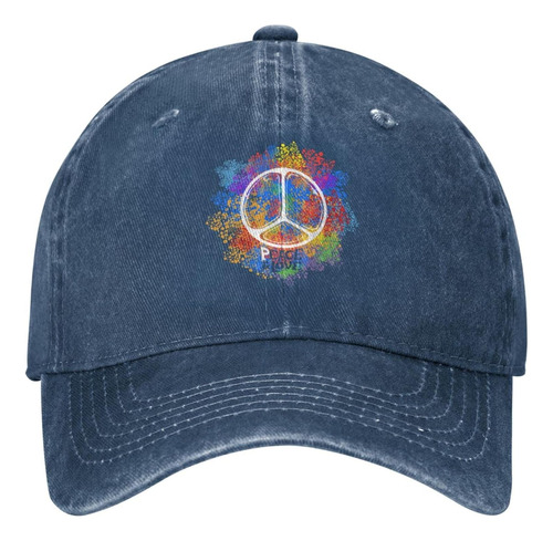 Hippie Symbol Peace - Gorra De Béisbol Para Hombre