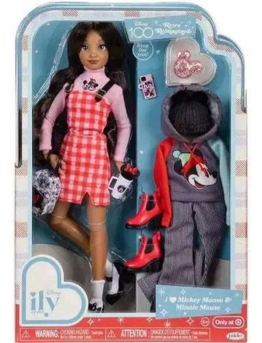 Disney Ily 4ever Disney 100 Retro I Heart Micke Minnie Mouse