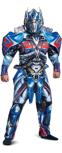 Disfraz De Optimus Prime Para Adultos/talla Xl