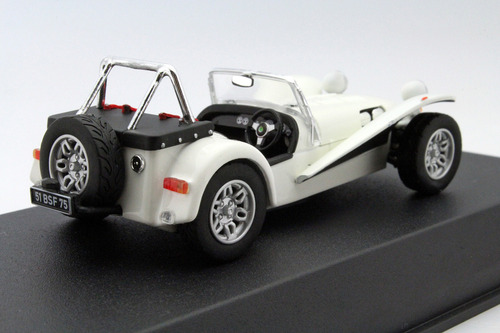 Miniatura Norev Caterham Super Seven 1979 Escala 1/43 Branco