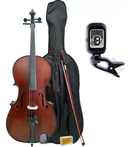 Violoncelo Vivace 4/4 Cst44s Fosco + Afinador Oferta!