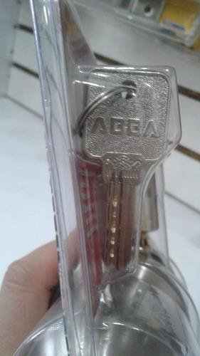 Imagen 3 de 3 de Cerradura De Seguridad Abba Llave De Punto