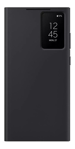 Samsung S-view Wallet Case Para Galaxy S23 Ultra Negro