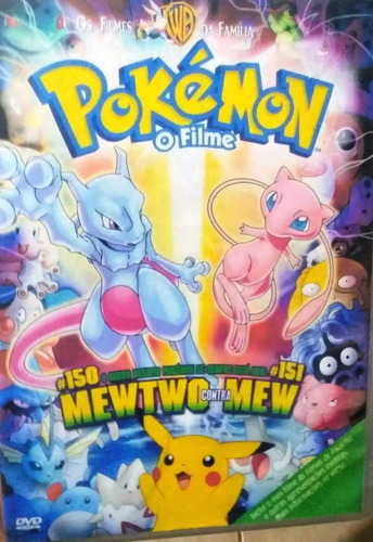 Dvd Pokémon O Filme Mewtwo Contra Ataca
