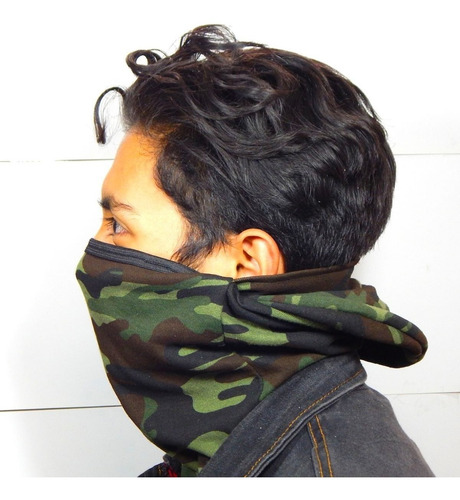 Balaclava Pasamontañas Woodland Camo Motociclismo Tactica