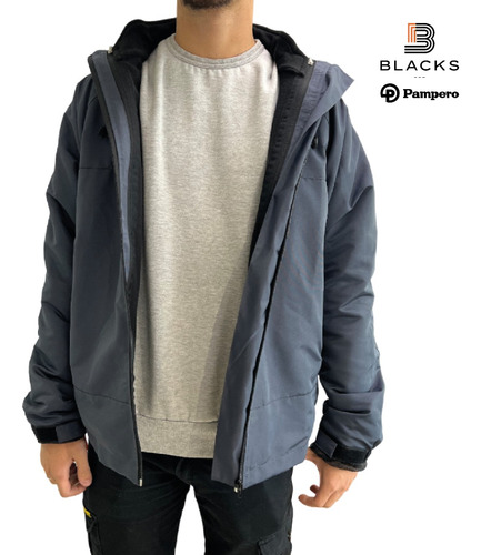 Imagen 4 de 10 de Campera Termica Rompeviento Pampero 3 En 1 Original