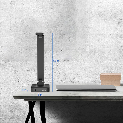 Lámpara De Escritorio Led, Drevet Con 1 Puerto De Carga Usb