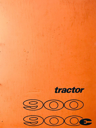 Manual De Repuestos Tractor Fiat 900e 900