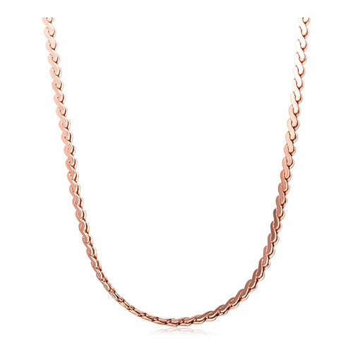 Collar De Oro Rosa Para Hombre  Moda Clásica  De Lujo  Caden