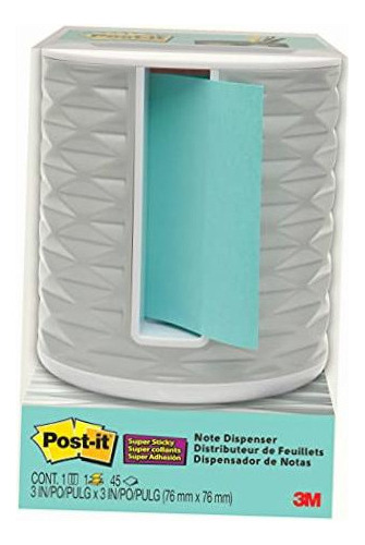 Post-it 3m Despachador De Notas Adhesivas, Vertical, Color Blanco