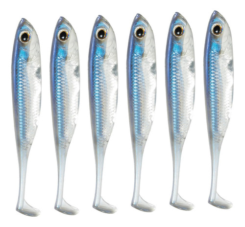 6x Señuelos De Pesca Suministros De Cebo Artificial