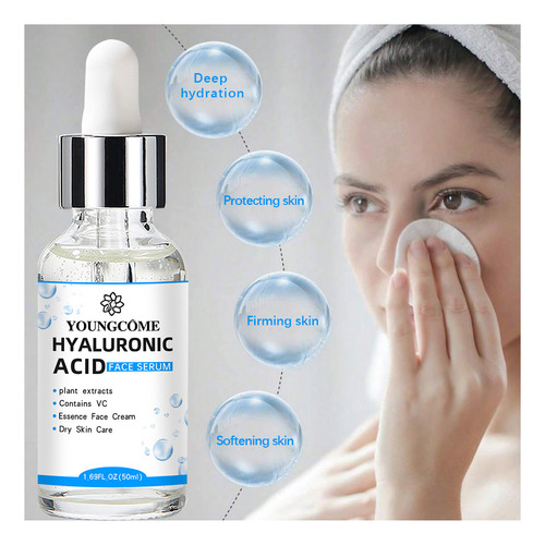 Facial Hidratante Con Ácido Hialurónico Deep Essence Facial
