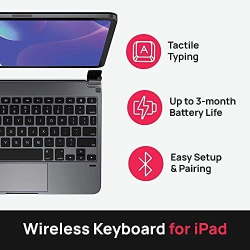Funda Con Teclado Brydge / Para iPad 11.0 / Space Gray