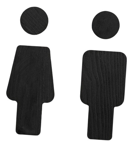 Letreros Para Baños De Hombres Y Mujeres Letreros De Madera