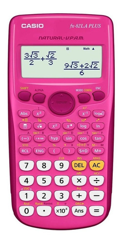 Calculadora Rosada Científica Casio Fx 82es Plus / La Plus