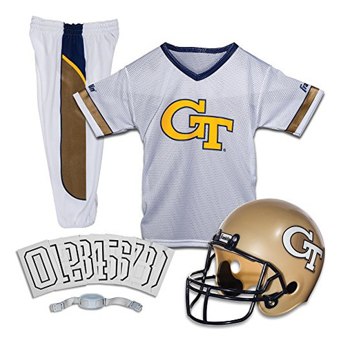 Conjunto De Uniformes Franklin Sports Ncaa Georgia Tech Yell