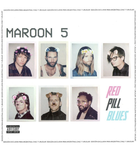 Maroon 5 Red Pill Blues Cd X 2 Nuevo