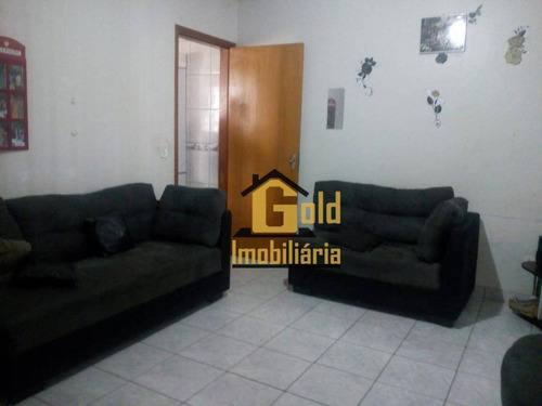 Casa Com 03 Dormitórios, 02 Vagas De Garagem No Bairro Palmares - Ca0480