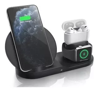 Base De Carga Dock Station Para Apple Watch Airpod iPhone