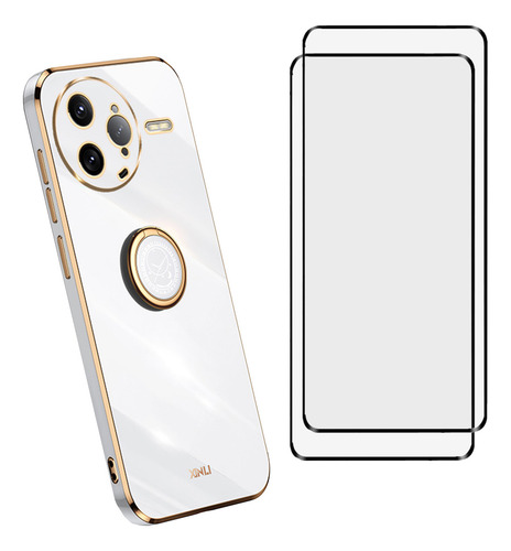 Funda Para Xiaomi Poco F7 Ultra Carcasa + Soporte + 2 Micas