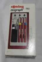 Comprar Set De 3 Puntas Rotring Isograph, Stock De Libreria Sin Uso