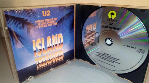 U2 Cd Island Treasures Ep Excelente