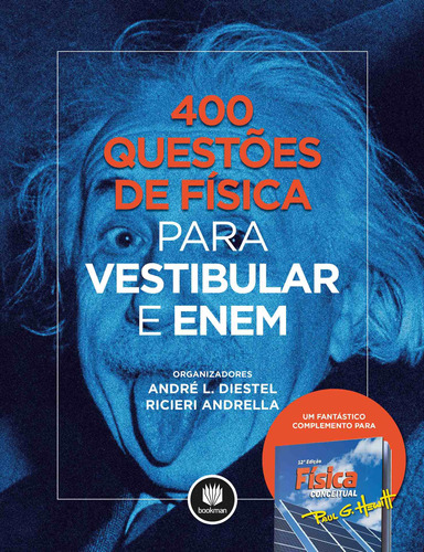 400 Questões de Física para Vestibular e Enem, de Diestel, André Luiz Cosenza. Bookman Companhia Editora Ltda., capa mole em português, 2016
