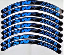 Comprar 8 Adesivos Rodas 29 Tsw Jump Bike Mtb Várias Cores