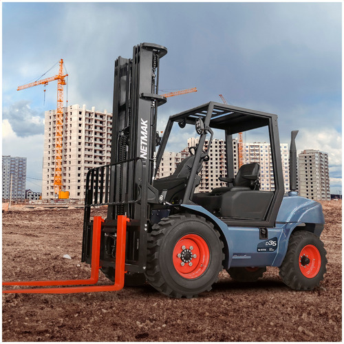 Empilhadeira Diesel Netmak D3560s 3,5 Ton Torre Triplex 6,0m