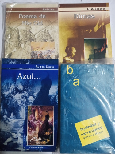 Azul/rimas Becquer/leyendas Y Narraciones/poema Mio Cid