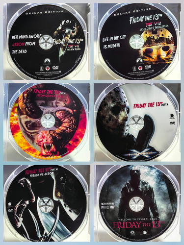 Viernes 13 Saga Completa Español Latino Peliculas Dvd