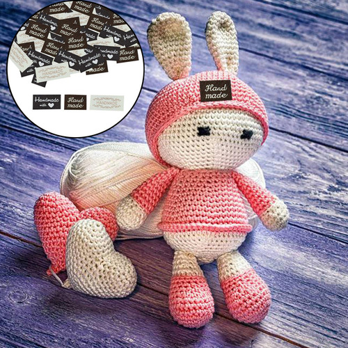 Js 120 Uds Etiquetas Hechas A Mano Para Coser Ropa Los
