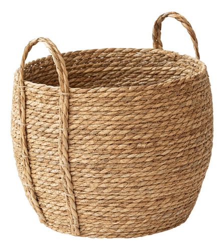 Cesta Plantas Cesta Pastos Marinos Maceta Tejida Rústica