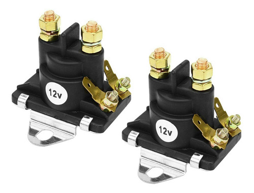 Solenoide Moldura 12 V Para Motor Arranque Inclinacion Bomba