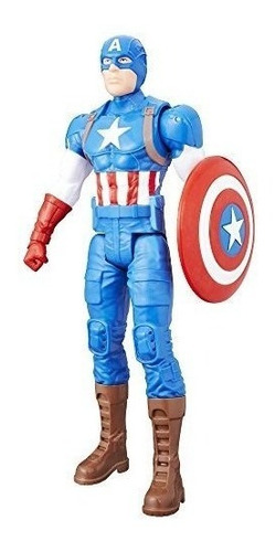 Marvel Titan Hero Series Capitan America De 12 Pulgadas