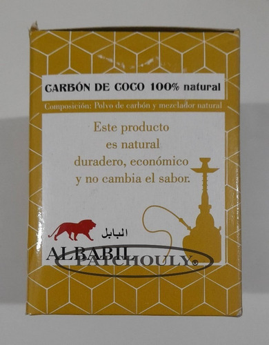 Imagen 5 de 8 de Carbón Natural Coco Para Narguile Pipaagua 1/2 Kilo 48 Unid.