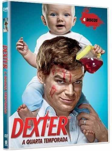 Box - Dexter - Quarta Temporada Completa - 4 Dvds - Lacrado